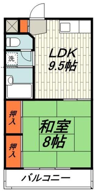 シオン１の物件間取画像