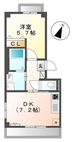 サンフォレスタ２番館の物件間取画像