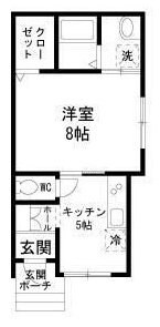 風露窓の物件間取画像