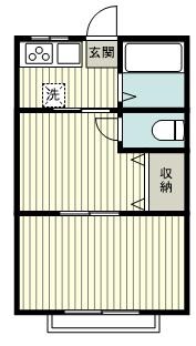 ヴィラ日吉の物件間取画像