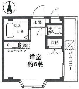 ネサンスの物件間取画像