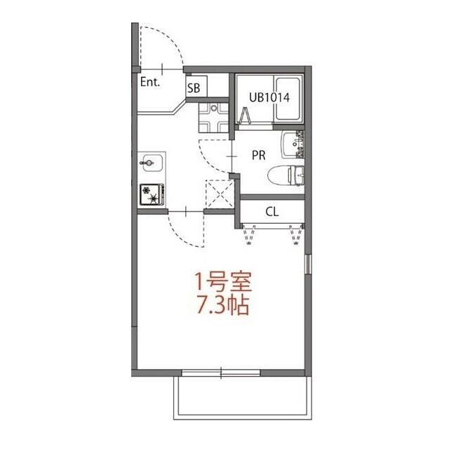 マキシムーン菊名の物件間取画像