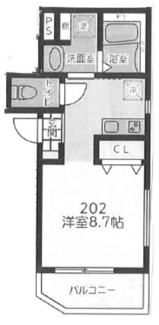 アメニティＹの物件間取画像