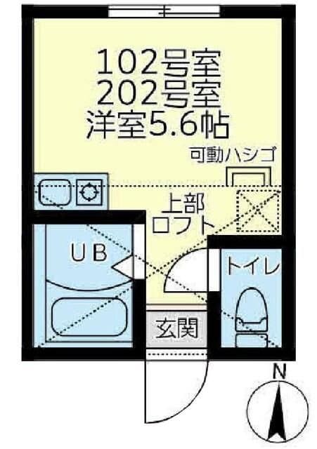 ラフィーナー妙蓮寺の物件間取画像