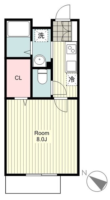 アービル・ナカの物件間取画像