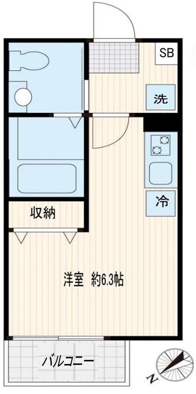 Mammut House Hiyoshiの物件間取画像