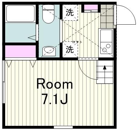 ＥＲＩＮＡ新横浜の物件間取画像