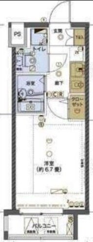 リヴシティ横浜東ベイサイドの物件間取画像