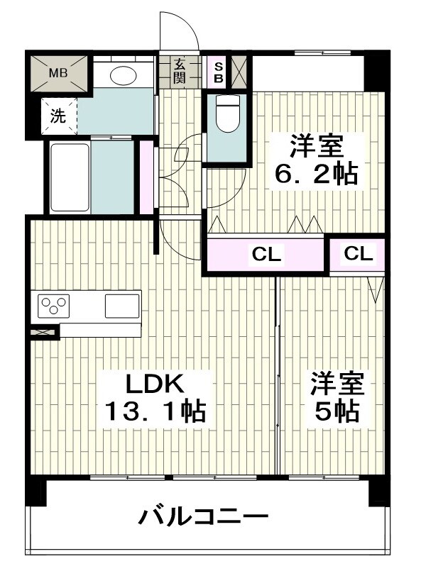 Ｔ.Ｔ.ユニテの物件間取画像