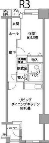 レイナの物件間取画像