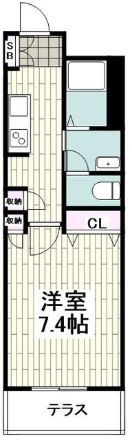 DELICIOUS　LIFE　APARTMENTSの物件間取画像