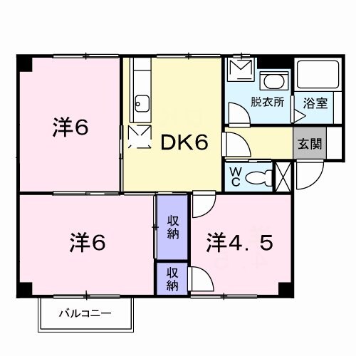 フォンテーヌシャトレIIの物件間取画像