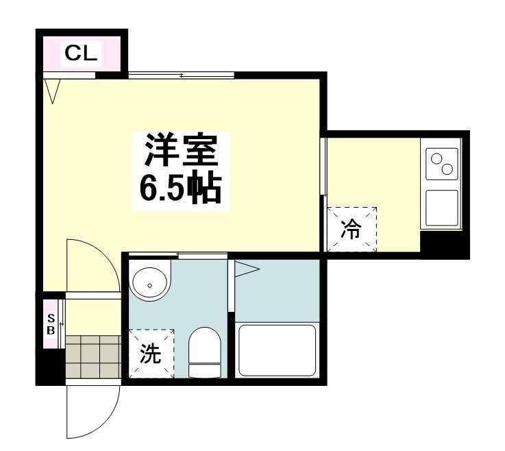 ベイルーム藤沢善行の物件間取画像