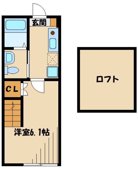 サウステラスの物件間取画像