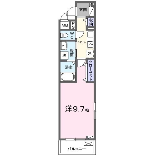 リシェス中田東の物件間取画像