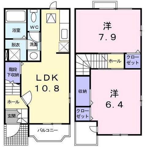 サンリットヒルの物件間取画像