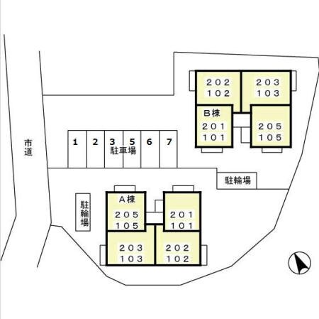 グランドソレーユＡ棟の物件内観写真