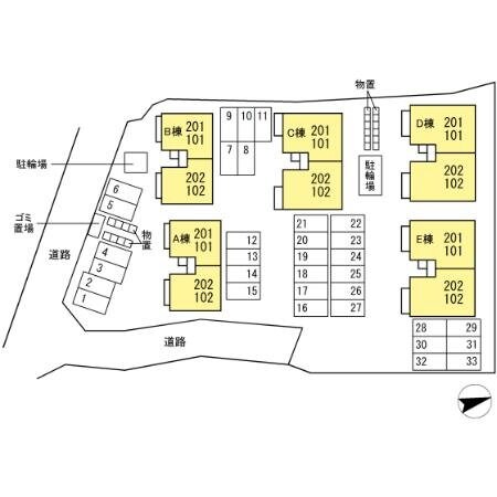ウィルモア　ＡＢＣＤＥ館の物件内観写真
