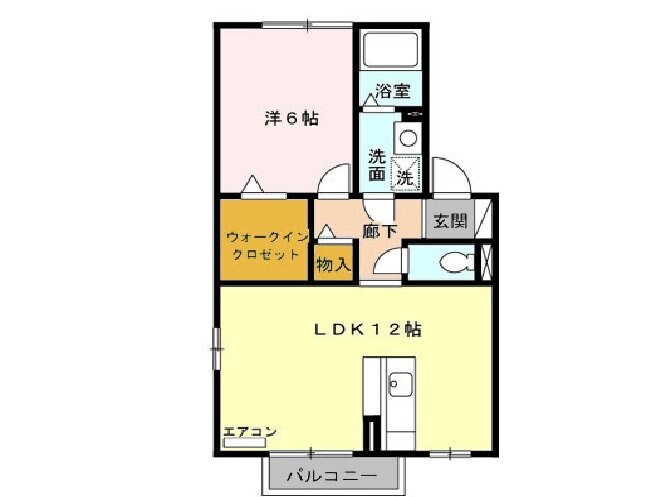 アムール・ド・メゾン　II番館の物件間取画像