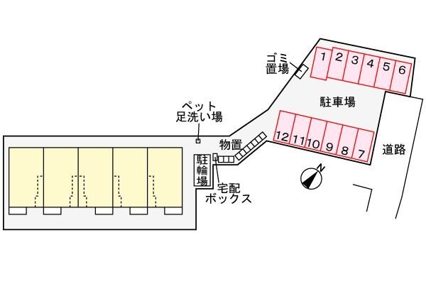サニーセトル拾弐号館の物件内観写真