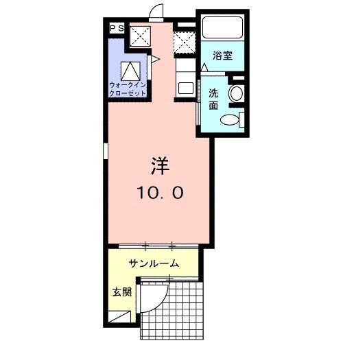 アンファミーユIの物件間取画像