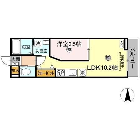 ジオ旭ケ丘の物件間取画像