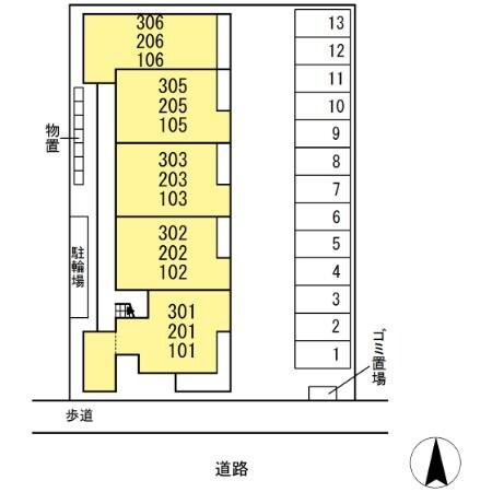 ボヌール Ｔの物件内観写真