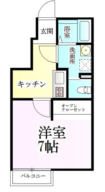 物件間取画像