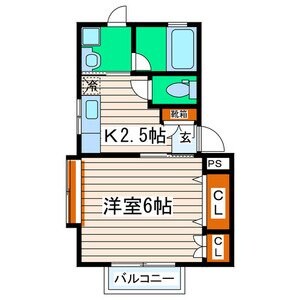 物件間取画像
