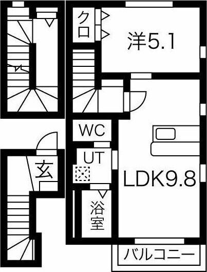 セレナヴィラ落合の物件間取画像