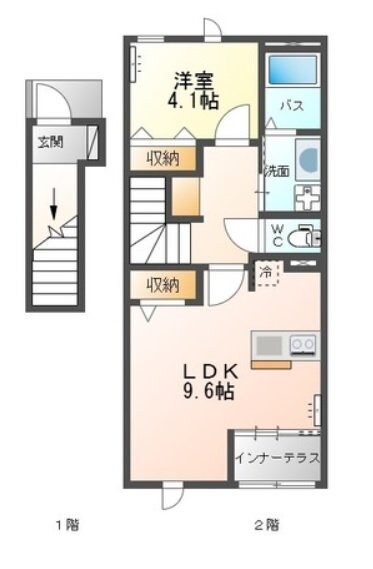 アヴニールブリエの物件間取画像