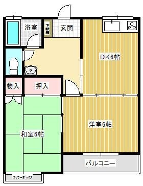 物件間取画像