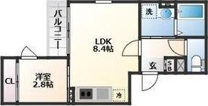 ソルテ二軒茶屋の物件間取画像