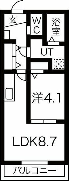 Danars court向山(ダナーズコート)の物件間取画像