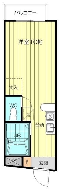 ヴィラージュ台原の物件間取画像