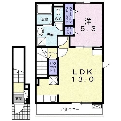 エル　ソレアードの物件間取画像