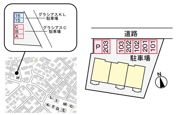 グラシアスＣの物件内観写真