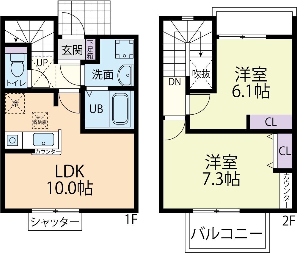 Villa　Sieger(ヴィラ　ジーガー)　Bの物件間取画像