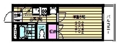 スカイヒルズ川内の物件間取画像