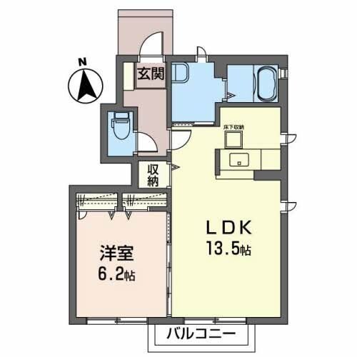 メゾン　ケイワＡの物件間取画像