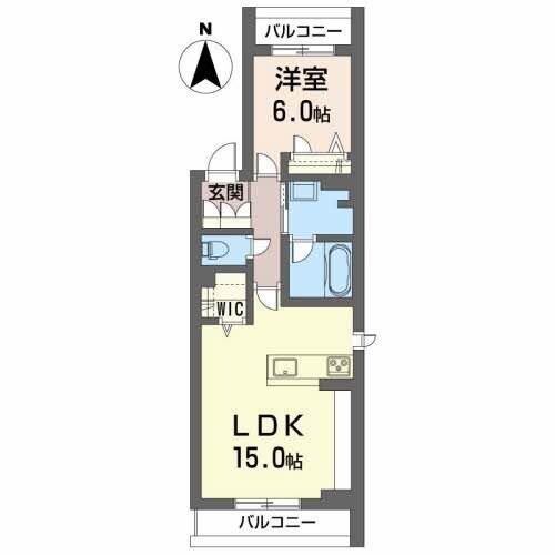 ＡＰＡＩＳＥＲ　ＢＬＡＮＣの物件間取画像