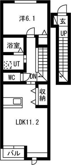 みつぼしハイツの物件間取画像