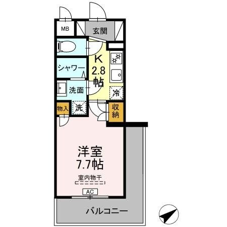 物件間取画像