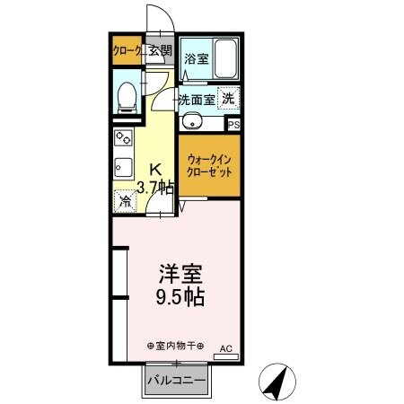 カトゥルヴァンの物件間取画像