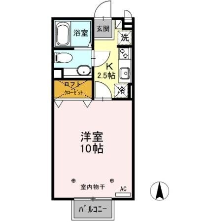 プランドールの物件間取画像