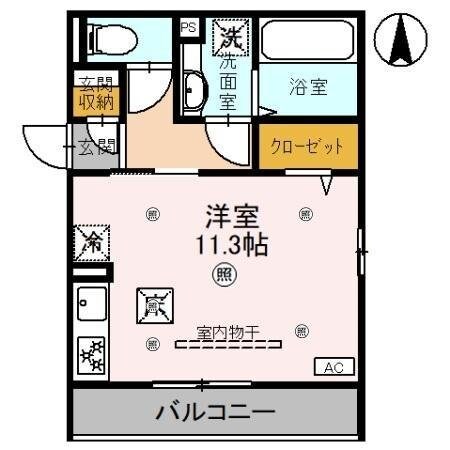 物件間取画像