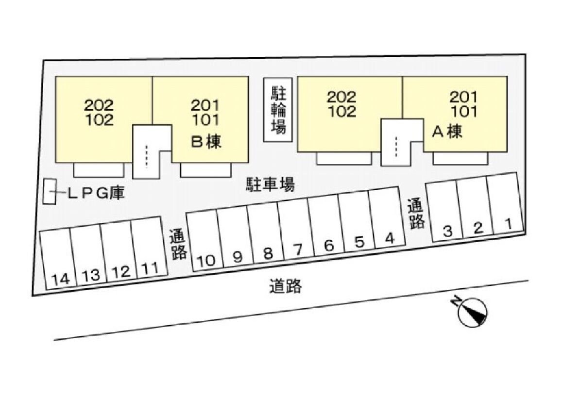 サンワハイツＢの物件内観写真