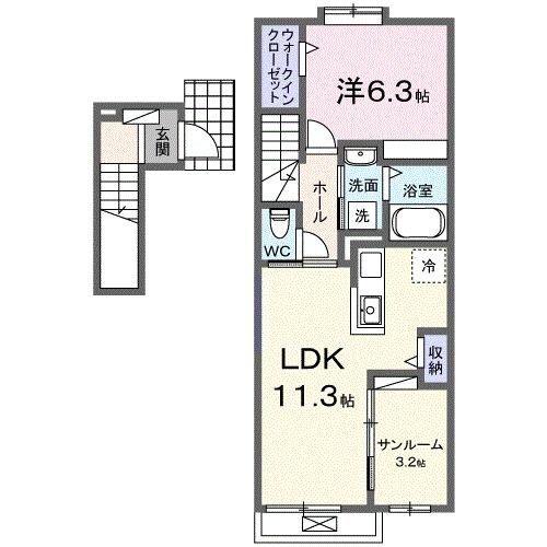 グランステラの物件間取画像