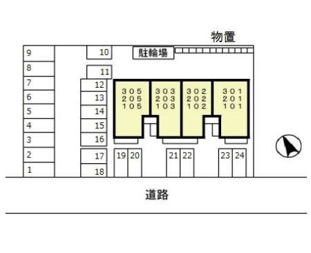 フローラＭ　IIの物件内観写真