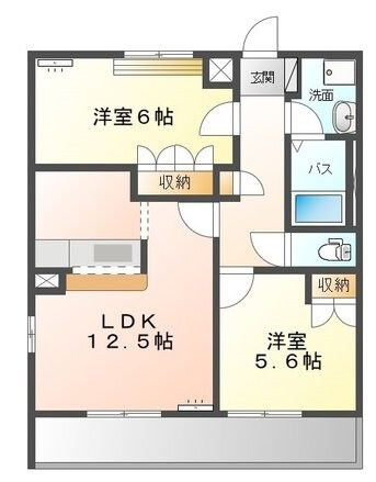 エアリスの物件間取画像